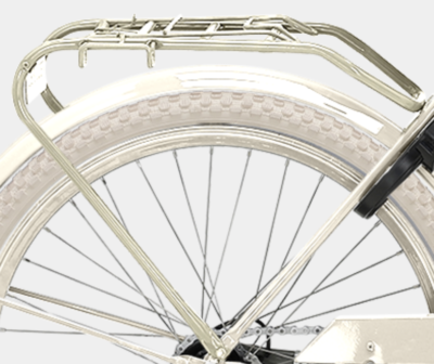 Cargo Carriers For Junior Bicycles - Cream color