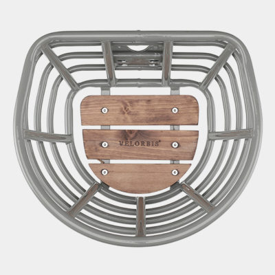 Bicycle basket D-shaped small, Special color